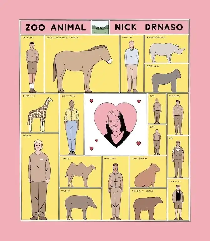 Zoo Animal, il nuovo graphic novel di Nick Drnaso