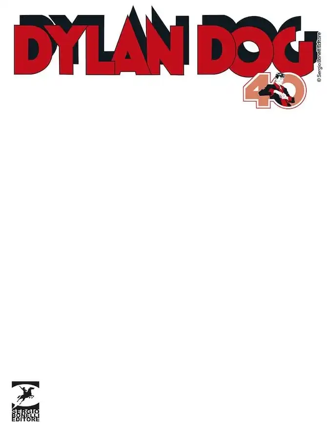 Dylan Dog 480 ha anche una copertina bianca da personalizzare