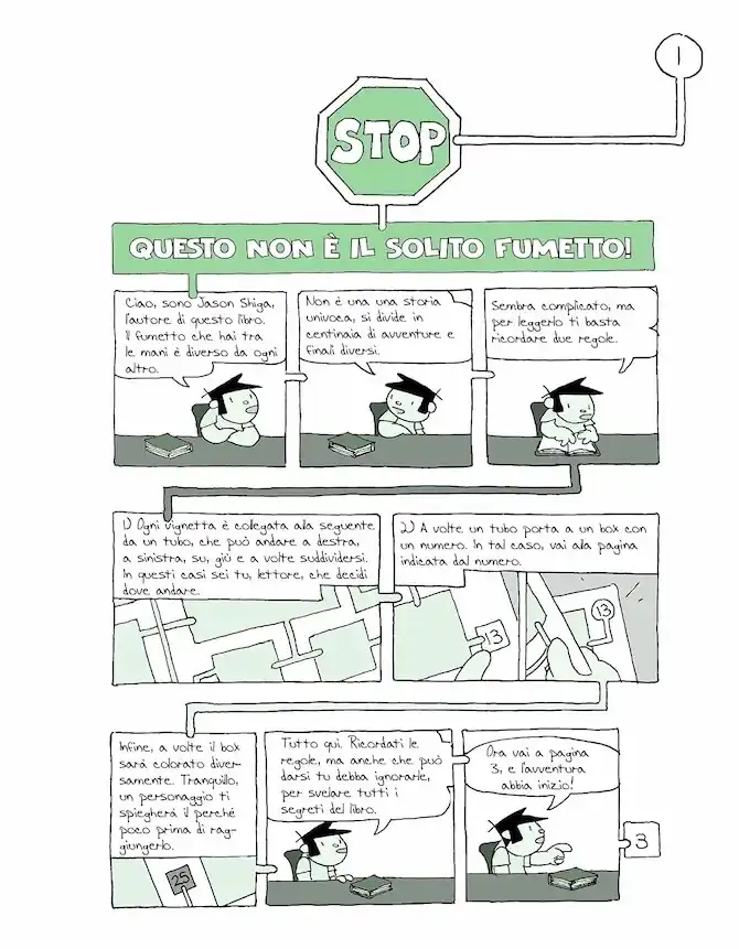 Giochi, storie e folli labirinti: in conversazione con Jason Shiga