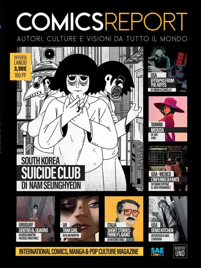 Comics Report: il nuovo mensile di fumetti arriva con La Stampa