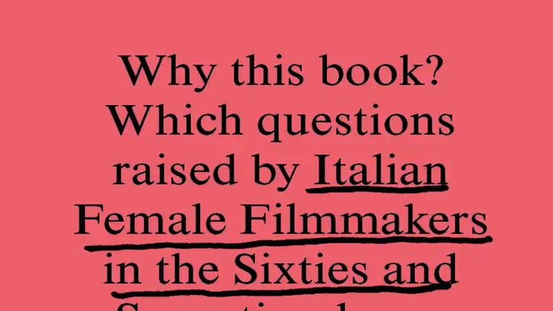 Un libro celebra le registe italiane dimenticate
